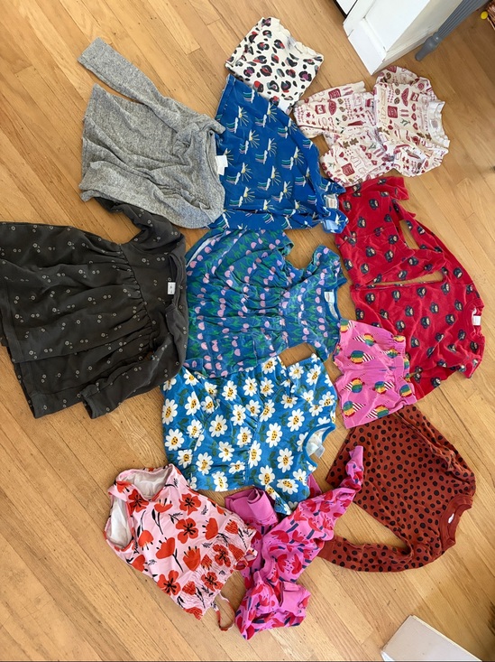 Hanna Andersson Other - Hanna Andersson size 4 bundle pajamas dresses swimsuit